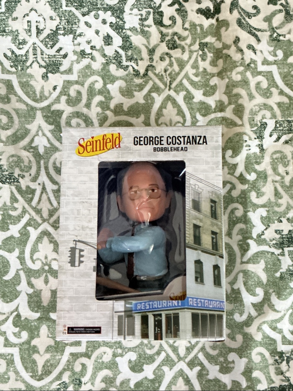 Seinfeld Collectable George Costanza Bobblehead - Blue Shirt